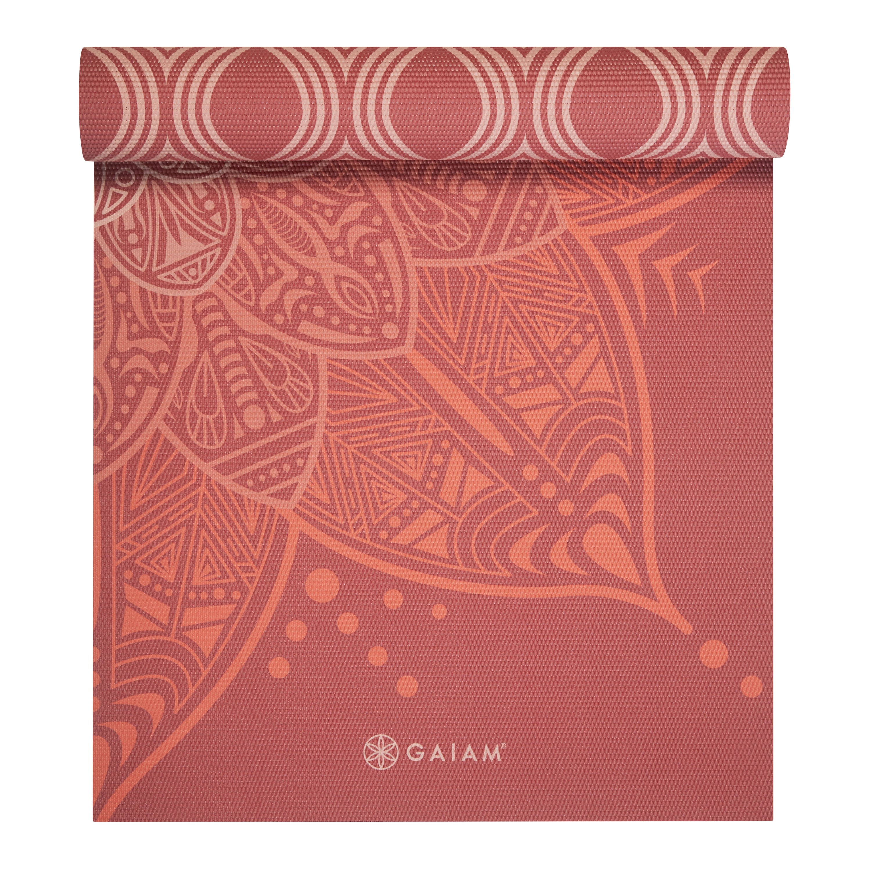 Premium Reversible Changing Petals Yoga Mat (6mm)